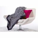 Плед большой Blue Puff Circles