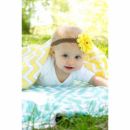 Набор пеленок фланель/тонкая SwaddleDesigns Swaddle Duo Yellow Chevrons