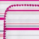 Пеленка фланель для новорожденного SwaddleDesigns Very Berry Stripe