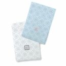 Полотенчики SwaddleDesign Baby Burpie Set PB/TG Sparklers
