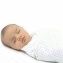Фланелевая пеленка для новорожденного SwaddleDesigns TG Sparklers/WH