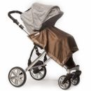 Плед детский флис SwaddleDesigns Stroller Blanket PB/TG Baby Velvet
