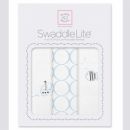 Набор пеленок SwaddleDesigns SwaddleLite Boats & Fish Blue