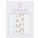 Набор пеленок SwaddleDesigns SwaddleLite Paisley Blue