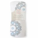 SwaddleDesigns (США) Пеленка детская тонкая Bright Blue Medallions