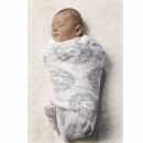 Муслиновая пеленка SwaddleDesigns Маркизет Yellow Medallions