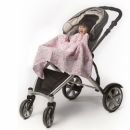 Пеленка детская тонкая SwaddleDesigns Маркизет Pink Lush