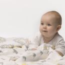 Пеленка детская тонкая SwaddleDesigns Маркизет B Giraffe/Elephant