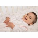 Простынь детская SwaddleDesigns Fitted Crib Sheet PB Elephant & Chickie