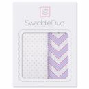 SwaddleDesigns (США) Детские пеленки фланелевая и муслиновая LV Classic Chevron