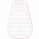 Трикотажный спальный мешок SwaddleDesigns Lolli Fleur Pink 3-6 мес.