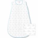 Трикотажный спальный мешок SwaddleDesigns Tiny Doggie Pastel Blue 12-18 мес.