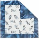 Комфортер платочек обнимашка Baby Lovie - Flannel Blue/Gray Mickey