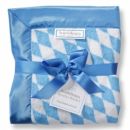 Плед детский SwaddleDesigns Stroller Blanket Bavarian Rhombus Blue