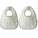 Комплект слюнявчиков из органического хлопка Kiwi Mod on IV