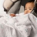 Набор муслиновых пеленок 4 шт. SwaddleDesigns Blue Ships Ahoy