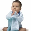 Муслиновый комфортер SwaddleDesigns Baby Lovie Blue Forest