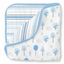 Одеяло муслиновое SwaddleDesigns Luxe Muslin Blue Forest