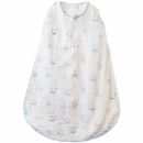 Спальный мешок SwaddleDesigns Muslin zzZipMe Sack - 3-6M Blue Little Ships