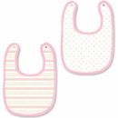 Слюнявчики муслиновые 2 шт. Tiny Triangles & Serenity Stripes