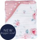 Одеяло Super Bamboo Muslin Bebe au Lait Rosy and Dewdrops