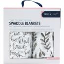 Муслиновые пеленки 2 шт. Bebe au Lait Just Be/Leaves