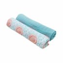 Пеленки Bamboo Muslin 2 шт. Bebe au Lait Fresco and Lagoon