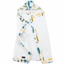 Bebe Au Lait (США) Полотенце для мальчика с капюшоном Серфинг 70 х 91,5 см.