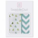Набор пеленок SwaddleDesigns бирюзовый