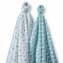 Набор пеленок SwaddleDesigns бирюзовый