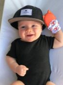 Itzy Ritzy (США) Прорезыватель рукавичка силиконовый на руку Teal Dino