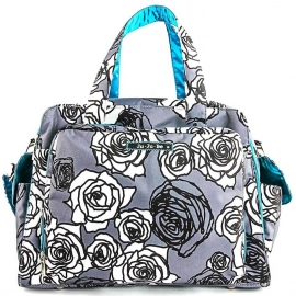 Дорожная сумка Ju-Ju-Be Be Prepared Charcoal Roses