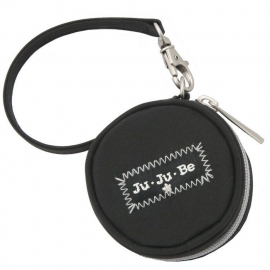 Paci Pod Контейнер для пустышек, футляр, круглая сумочка - black/silver JuJuBe