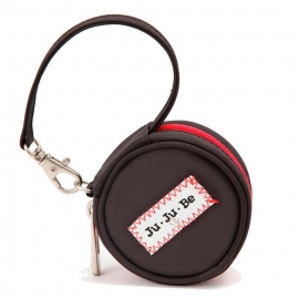 Paci Pod Контейнер для пустышек, футляр, круглая сумочка - black/red JuJuBe