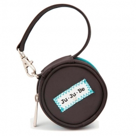 Paci Pod Контейнер для пустышек, футляр, круглая сумочка - black/teal JuJuBe