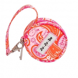Paci Pod Контейнер для пустышек, футляр, круглая сумочка - perfect paisley JuJuBe