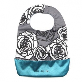 Слюнявчик JuJuBe Be Neat Charcoal Roses
