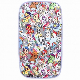 Пеленальный коврик матрасик для смены подгузника на прогулку и в дорогу - tokidoki unikiki JuJuBe