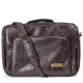 Cумка для ноутбука Ju-Ju-Be Giga Be Earth Leather Laptop Large brown/teal