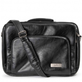 Сумка для ноутбука Ju-Ju-Be Giga Be Earth Leather Laptop Large black/hot pink