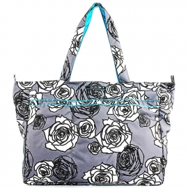 Super Be Сумка для детских вещей на коляску - charcoal roses JuJuBe