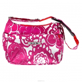 HoboBe Сумка для мамы через плечо на коляску - Fuchsia Blossoms JuJuBe