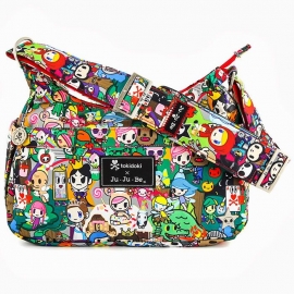 HoboBe Сумка для мамы через плечо на коляску - tokidoki fairytella JuJuBe