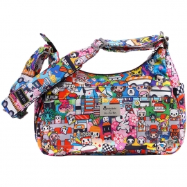 HoboBe Сумка для мамы через плечо на коляску - Tokidoki Sushi Cars JuJuBe