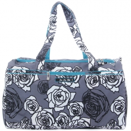 Starlet Сумка для ручной клади 43х28х25 складная женская - - charcoal roses JuJuBe