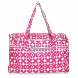 Starlet Сумка для ручной клади 43х28х25 складная женская - Pink Pinwheels JuJuBe