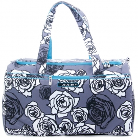 Super Star спортивная дорожная складная женская - charcoal roses JuJuBe