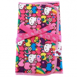 Пеленальный коврик матрасик для смены подгузника на прогулку и в дорогу - hello kitty lucky stars JuJuBe