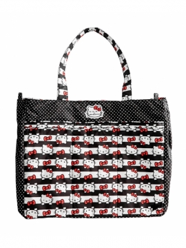 Super Be Сумка для детских вещей на коляску - Hello Kitty Dots & Stripes JuJuBe