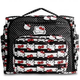 B.F.F. Сумка рюкзак на коляску для мамы - Hello Kitty Dots & Stripes JuJuBe